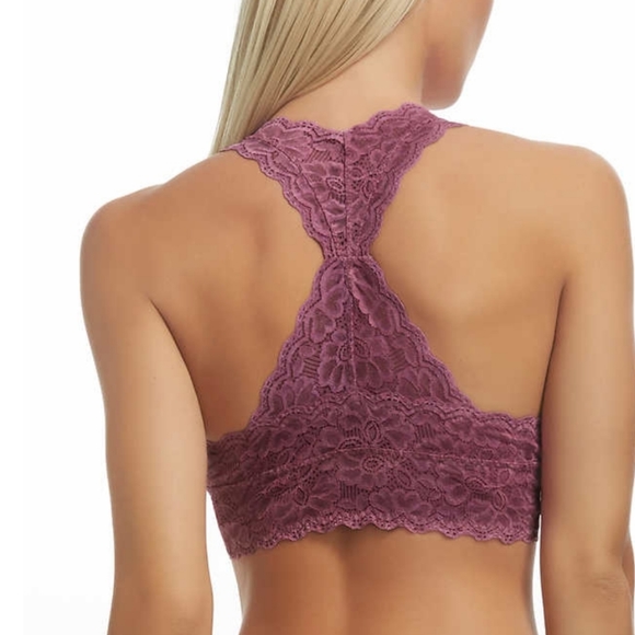 Felina Women Lace Racerback  Bralette/ Size M - Picture 5 of 10
